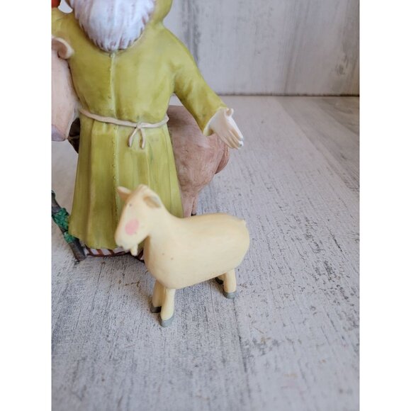 Sue dreamer Joseph nativity scene sheep Shepard xmas home decor set - Picture 3 of 9